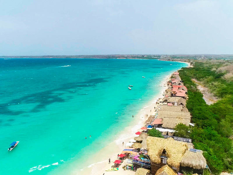 Playa Blanca Beach Cartagena