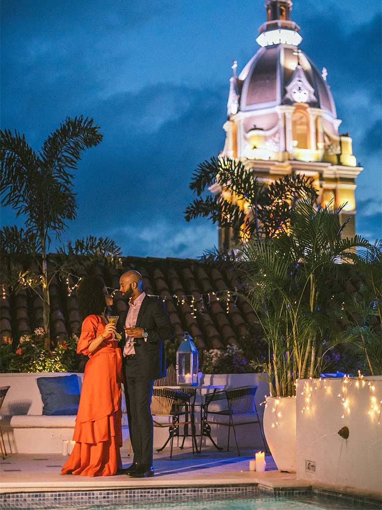 Most romantic spots in Cartagena